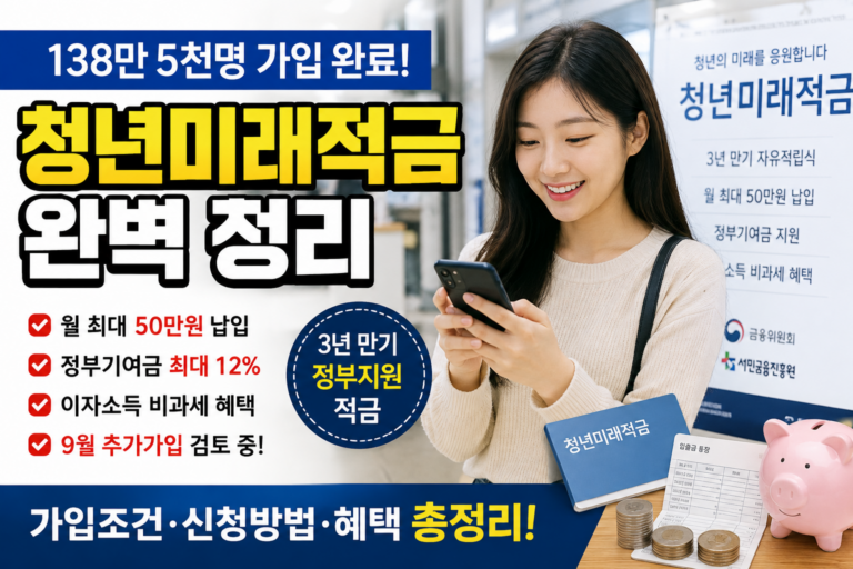 139만명이 가입한 청년미래적금 9월 추가가입 검토중 정보 다 알려드림