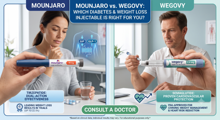 Mounjaro vs. Wegovy Weight Loss: The Secret Behind the 7% Gap