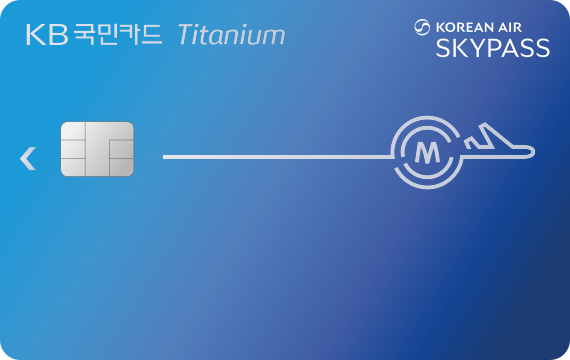 KB국민 스카이패스 티타늄 카드